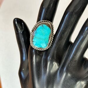 SOLD Turquoise Sterling Silver Ring